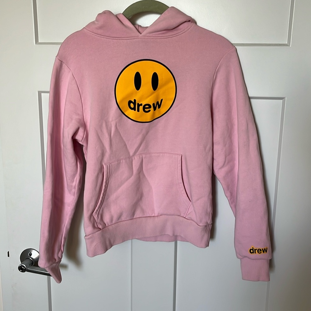 Drew House Hoodie in Pink Justin Bieber Kids Size 10